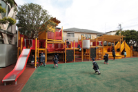 新しい遊具-伸びる会幼稚園
