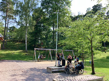 スウェーデンの公園