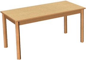 長方形テーブル