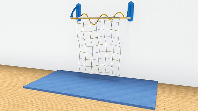 アネビーのアスレチック遊具｜クライミングネットA｜室内遊具・遊び場